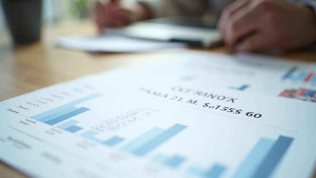 Grafik mit Anstieg von Inflationskurven und Finanzdiagrammen auf Papier