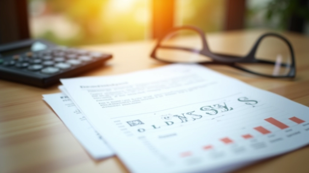 Grafik mit Finanzdiagrammen und Sparbüchern auf einem Schreibtisch mit Notizbuch